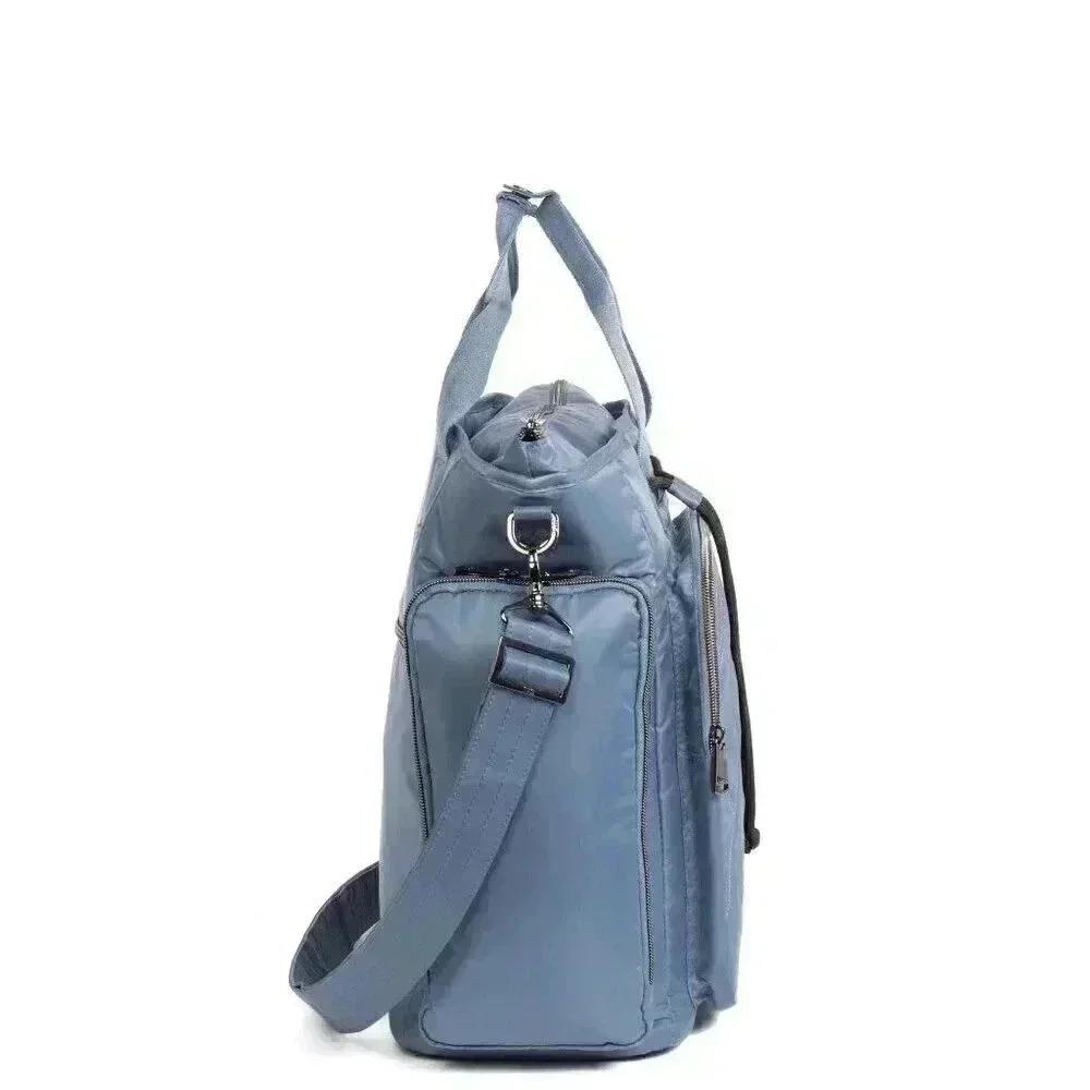 LUG Bustle Convertible Tote / Shoulder Bag / Top Handle Bag - Blue Moon - Picture 3 of 16
